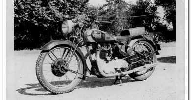 Otto Linton's 1939 Rudge Ulster with RR50 Head