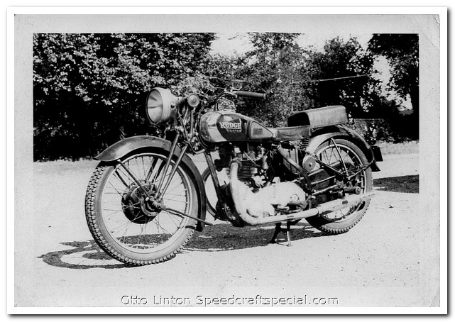 Otto Linton's 1939 Rudge Ulster with RR50 Head
