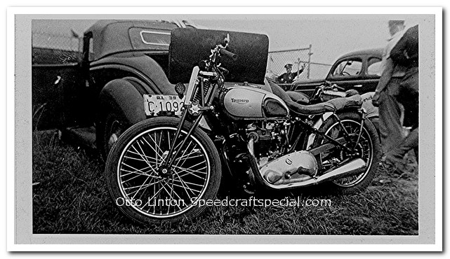 Triumph 1939 Tiger 100 AMA Bike