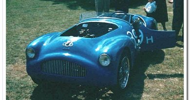 Siata Prototype "Orchidea" at Elkhart Lake road races 1951