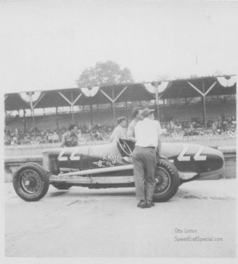 The Pauley-Vogt Indianapolis car driven by Red Byron 1